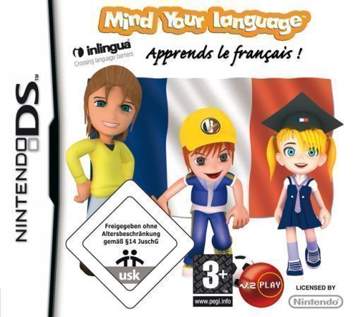 Mind Your Language - Apprends Le Francais! (EU) (USA) Game Cover